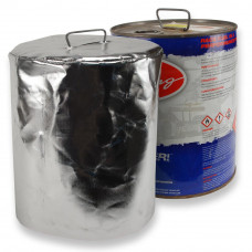 Reflective Fuel Can Cover 54 Gallon Metal Round Drum 